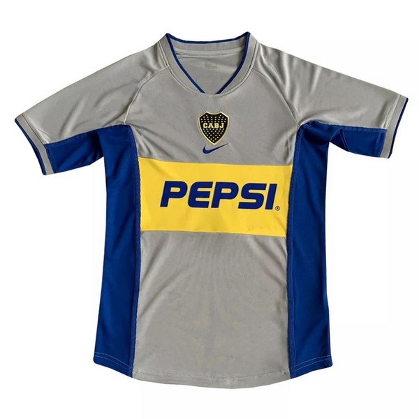 Tailandia Camiseta Boca Juniors 2ª Retro 2002 Gris
